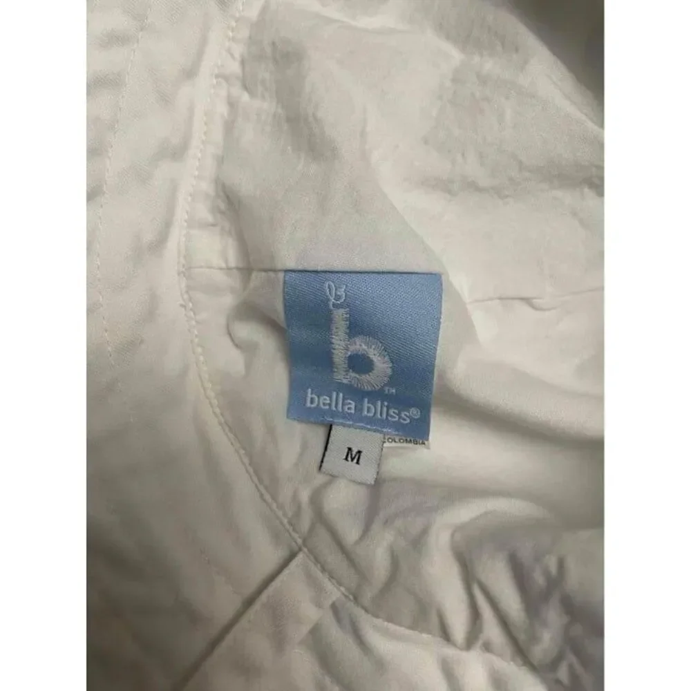 Infant Bella‎ Bliss White Sun Hat Size Medium